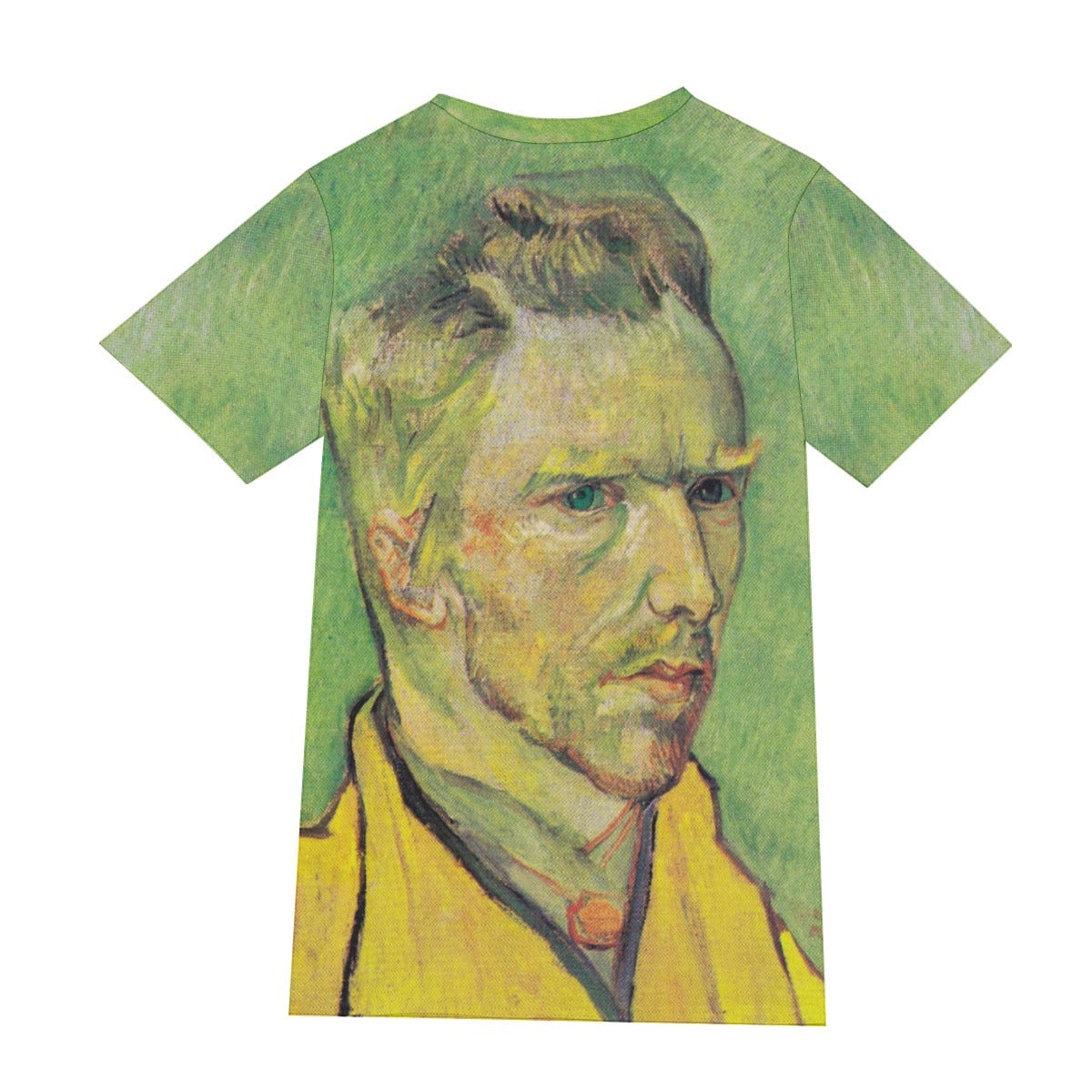 Vincent van Gogh’s Self-Portrait on Green T-Shirt