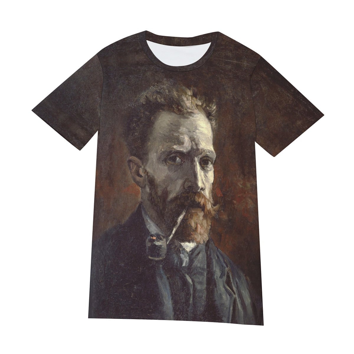 Vincent van Gogh’s Self-Portrait with Pipe T-Shirt
