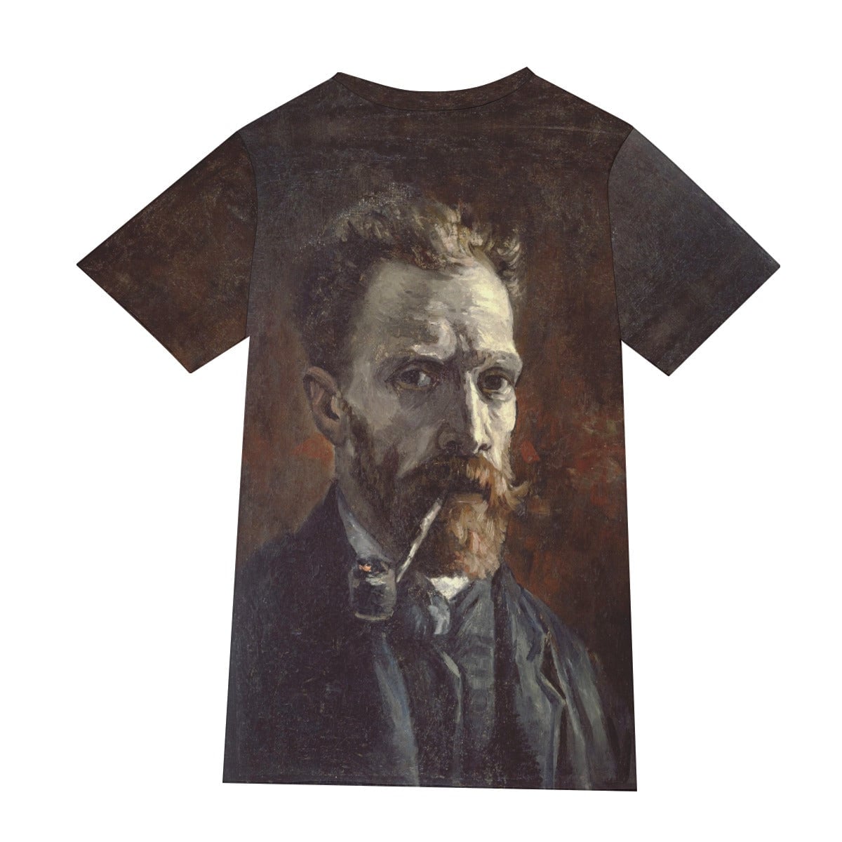 Vincent van Gogh’s Self-Portrait with Pipe T-Shirt