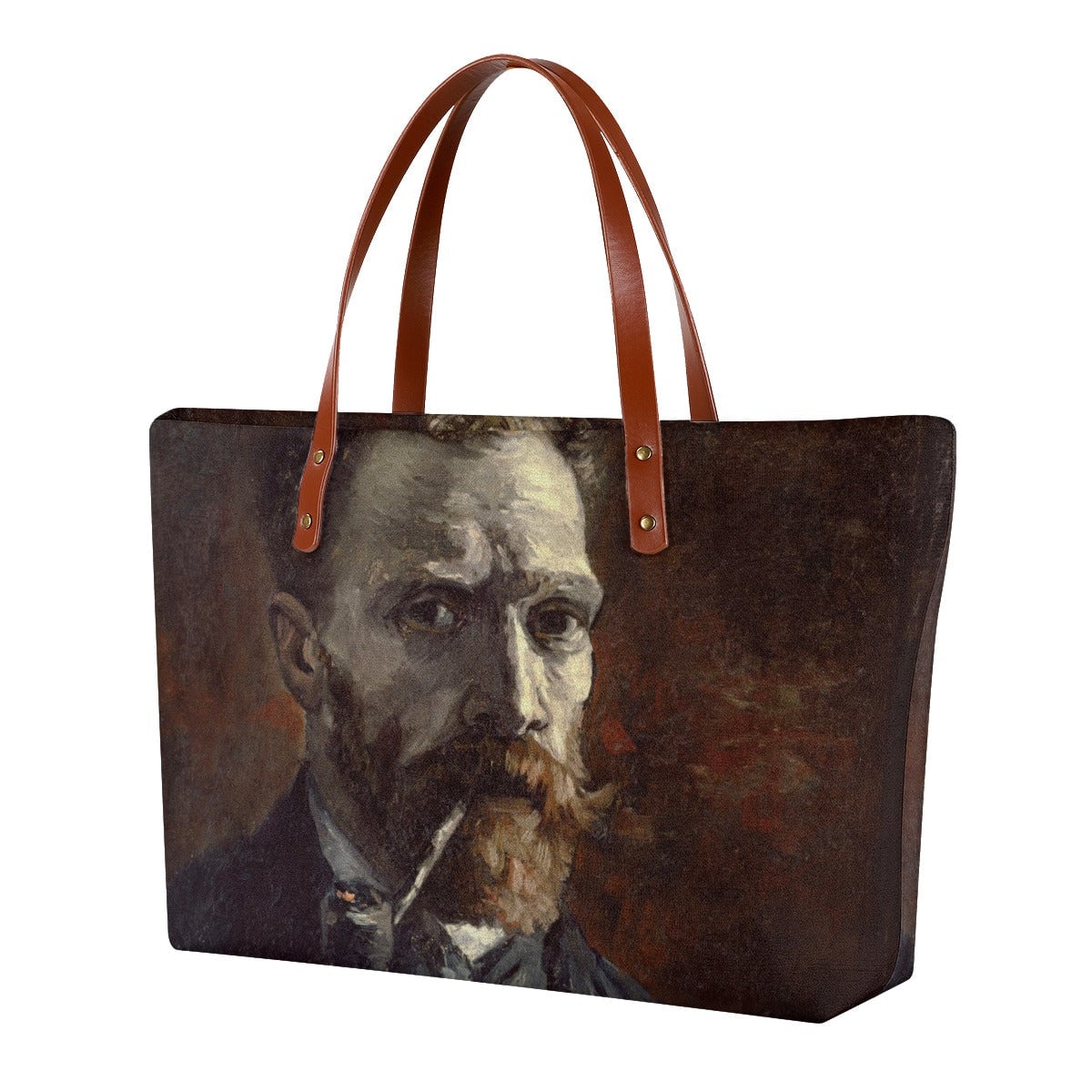 Vincent van Gogh’s Self-Portrait with Pipe Tote Bag – The Mob Wife