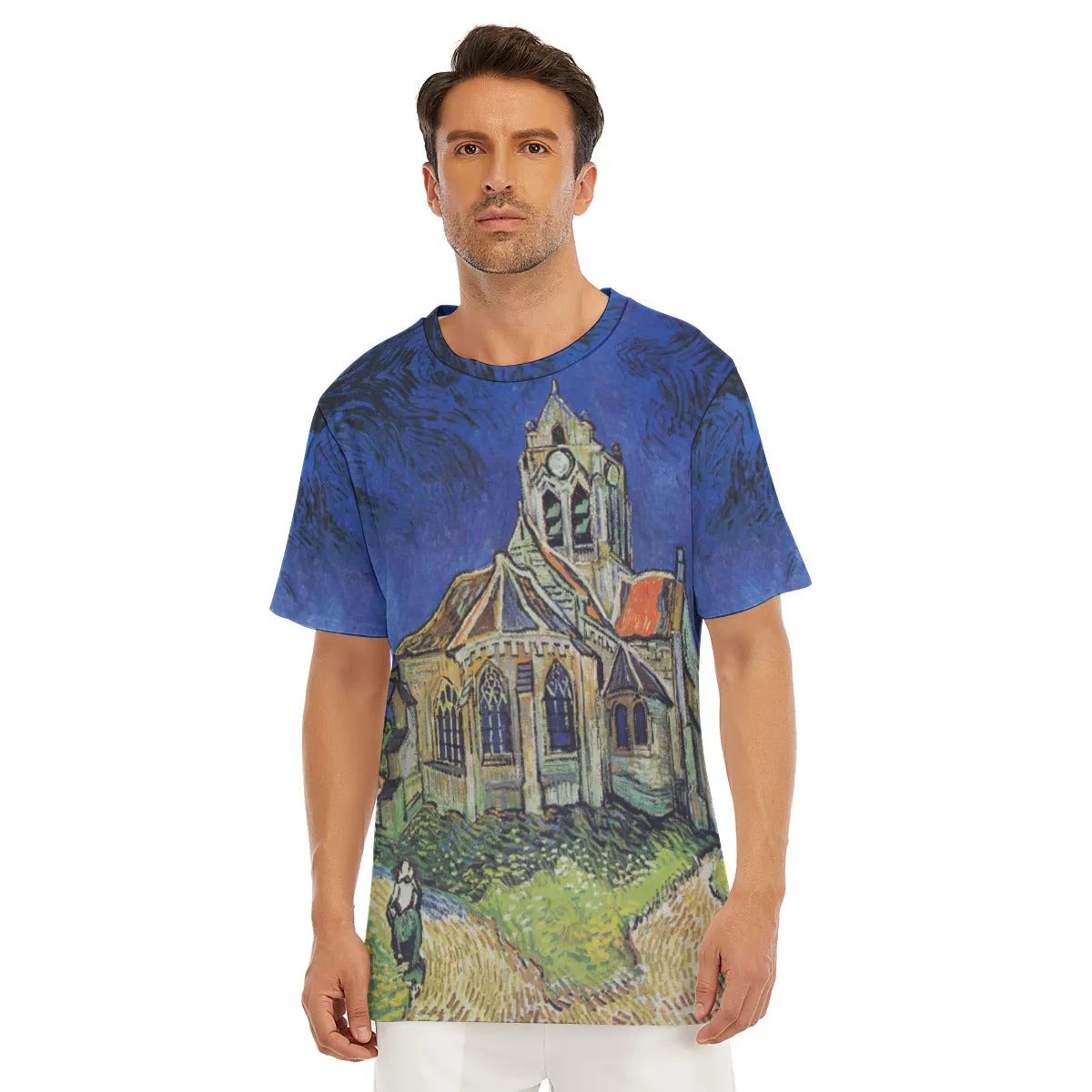 Vincent van Gogh’s The Church at Auvers T-Shirt