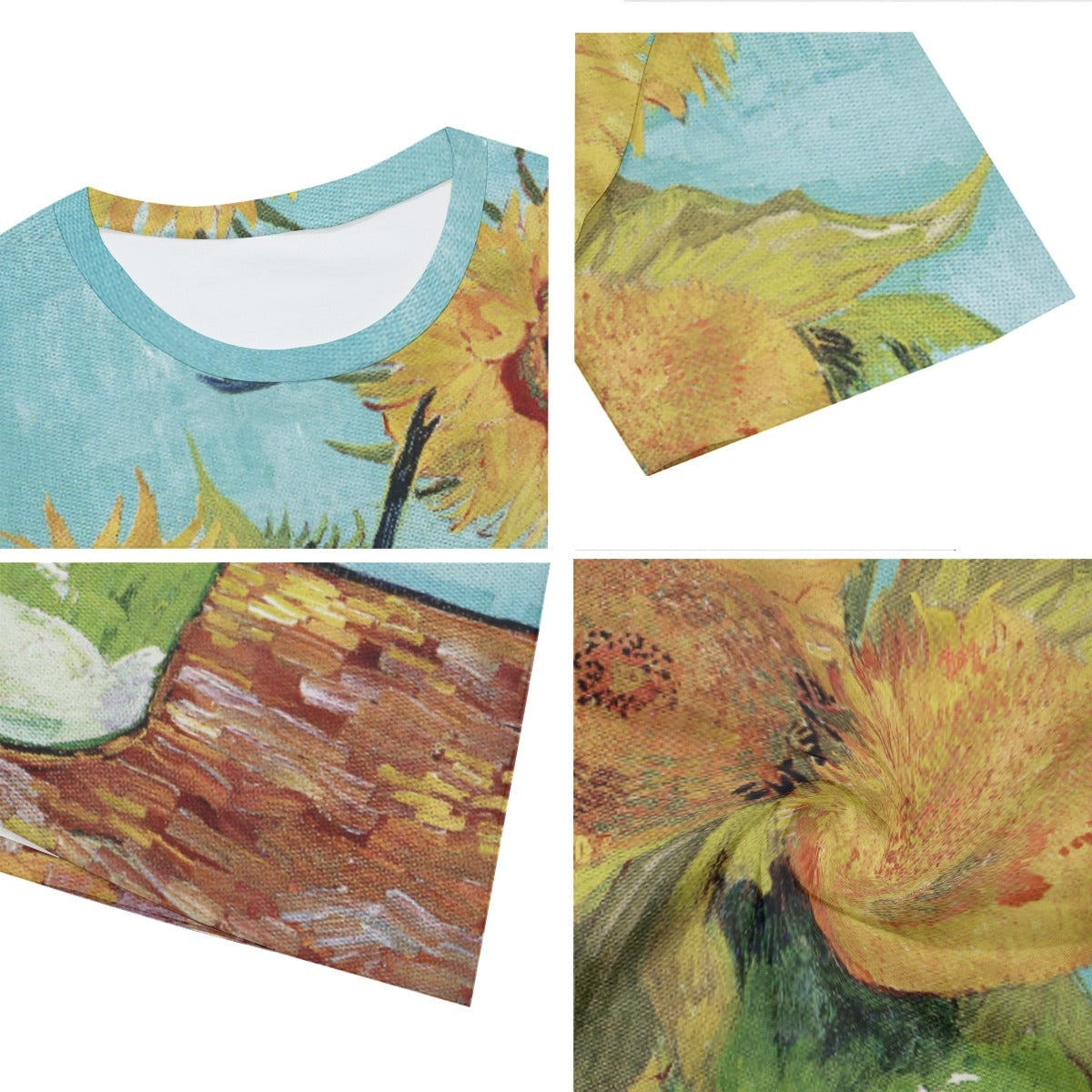 Vincent van Gogh’s Vase with Three Sunflowers T-Shirt