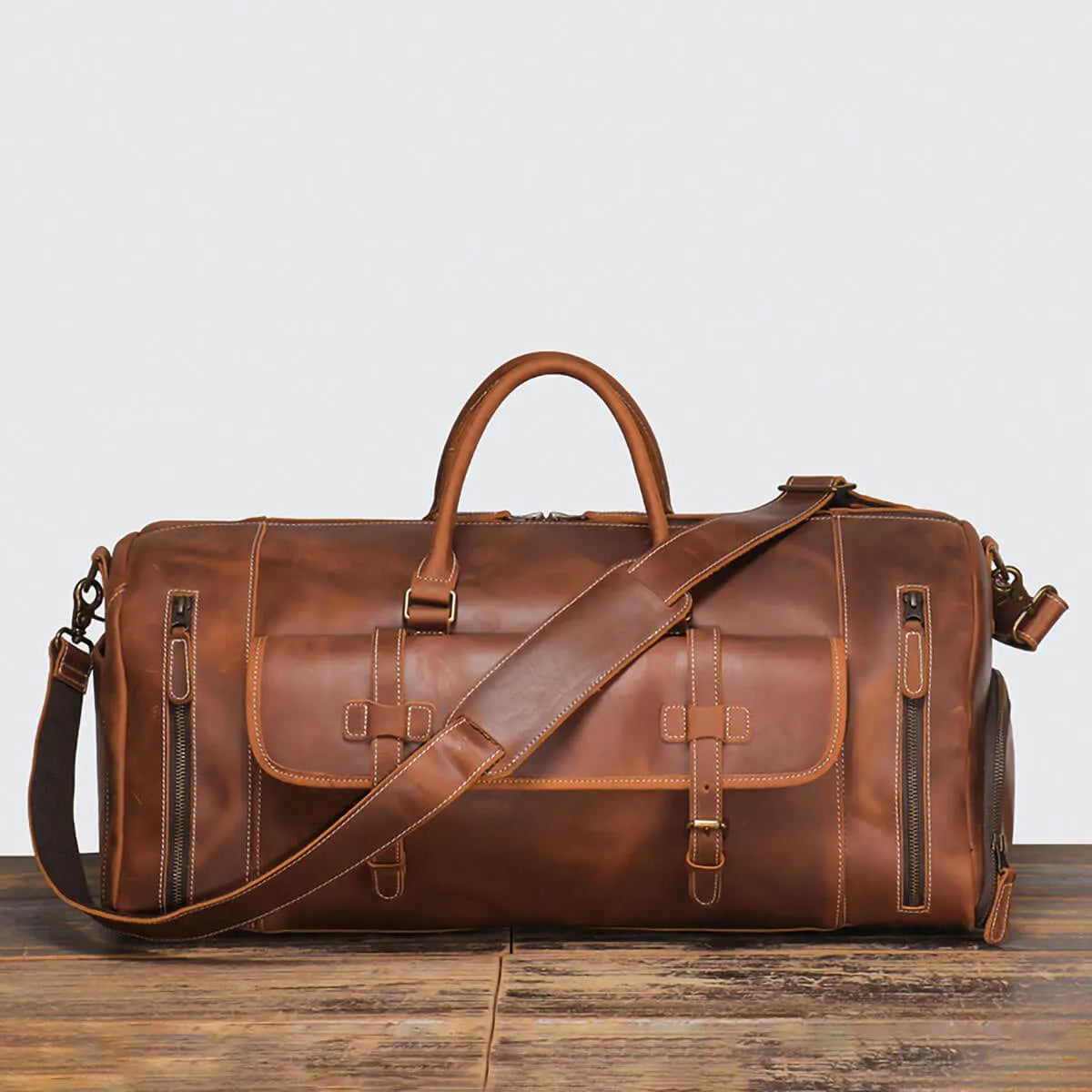 Handcrafted Men's Overnight Bag