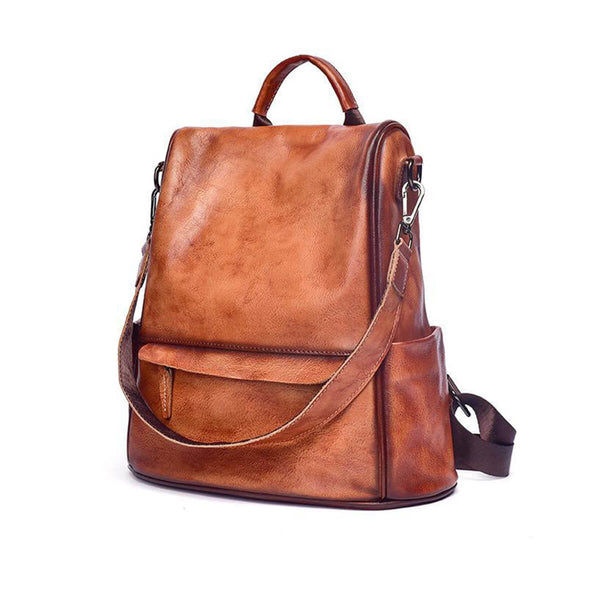 Handmade Quality Leather Schoolbag