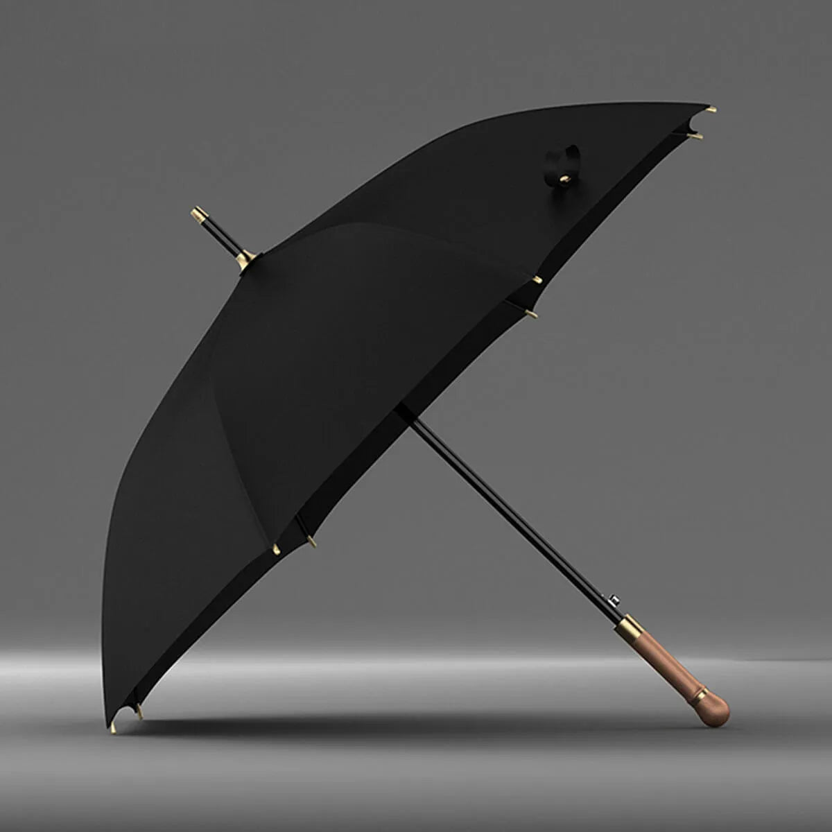 Vintage Wooden Long Business Umbrella