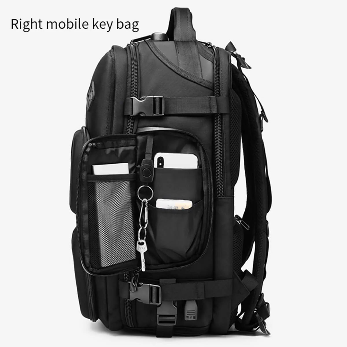 Waterproof Backpack Anti-theft Multifunction Travel Bag