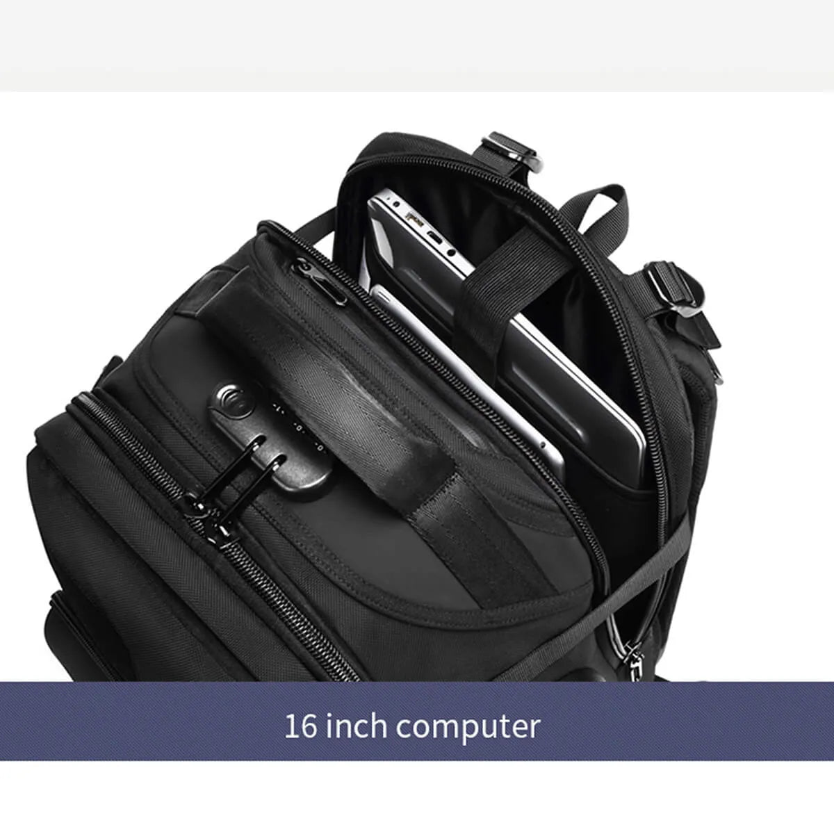 Waterproof Backpack Anti-theft Multifunction Travel Bag