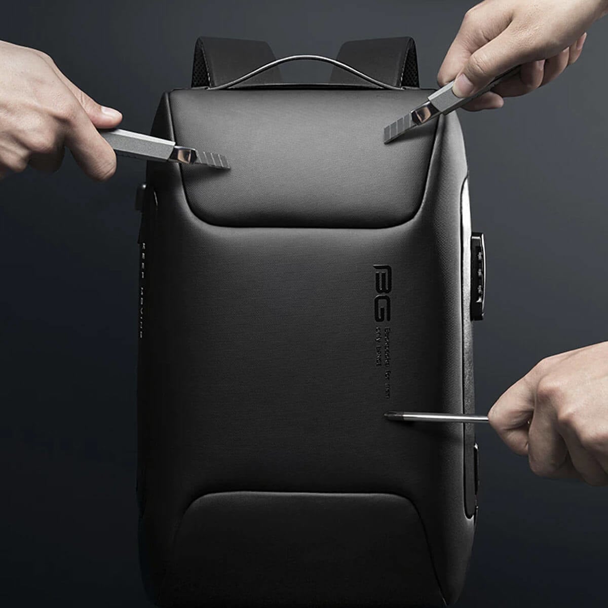 Scratch-Proof Business Backpack with Lock