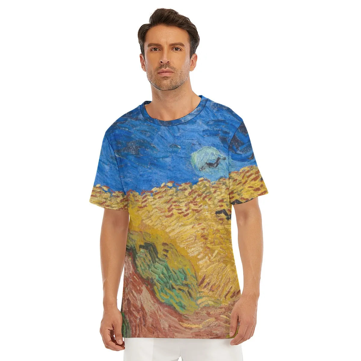 Wheatfield with Crows Vincent van Gogh T-Shirt