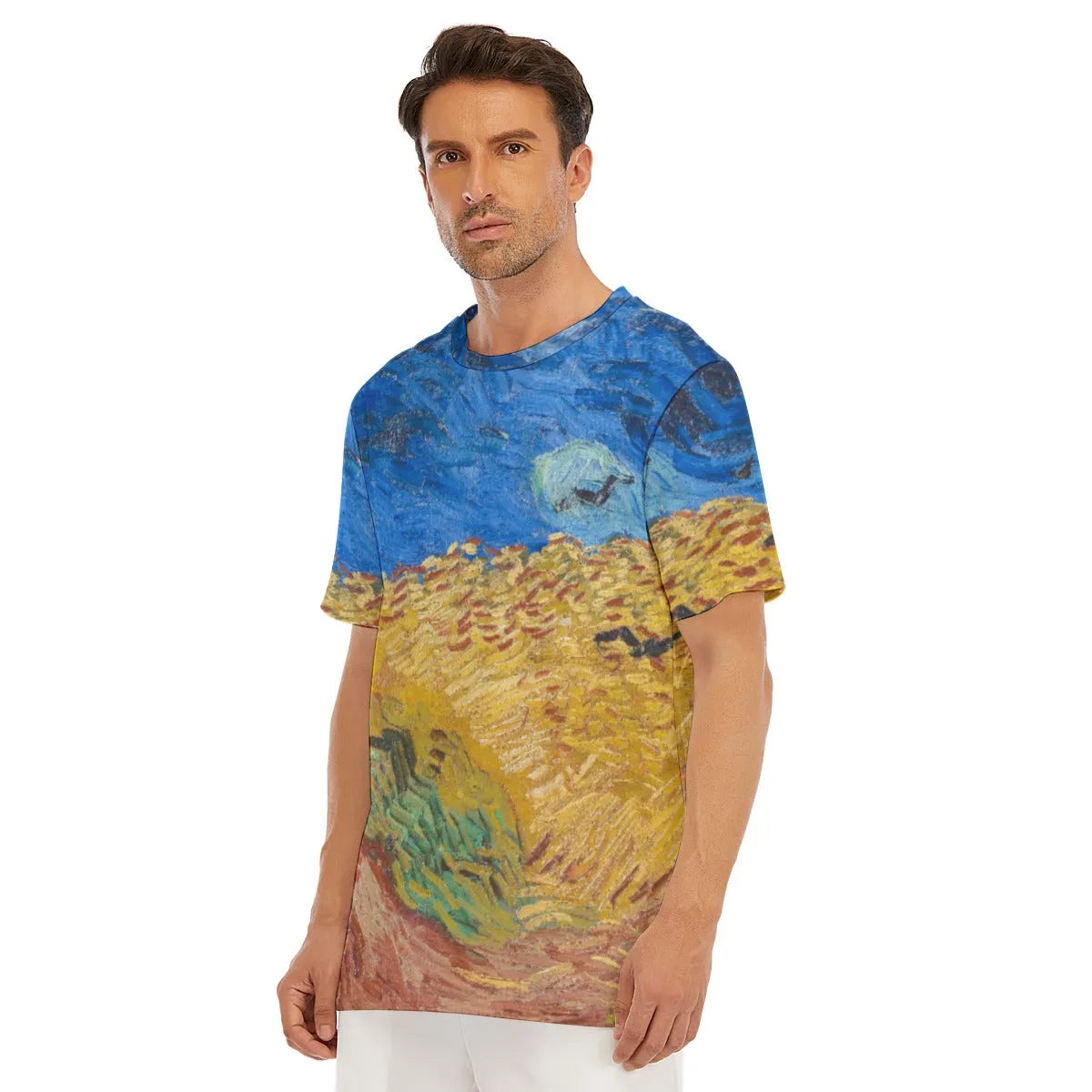 Wheatfield with Crows Vincent van Gogh T-Shirt