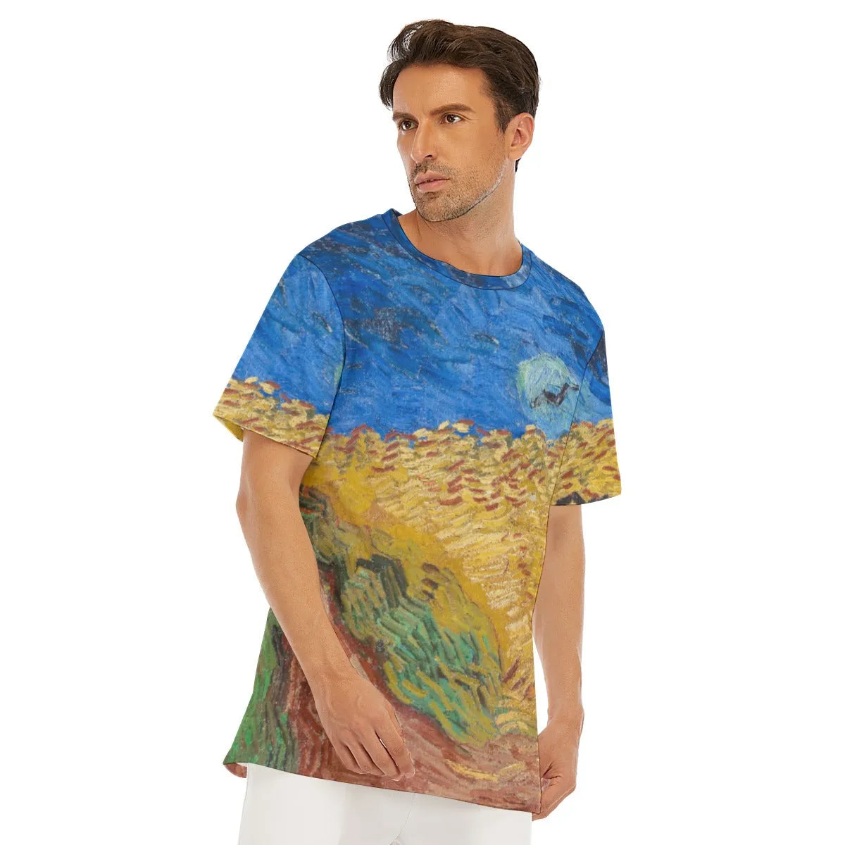 Wheatfield with Crows Vincent van Gogh T-Shirt