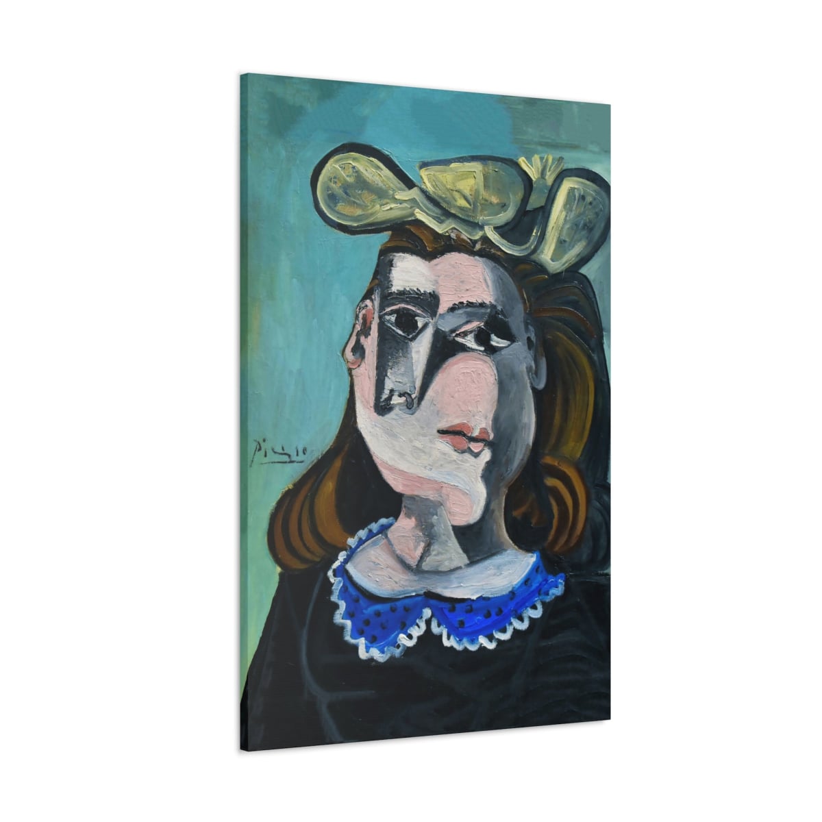 Woman with Blue Collar Canvas - Pablo Picasso’s Timeless Masterpiece
