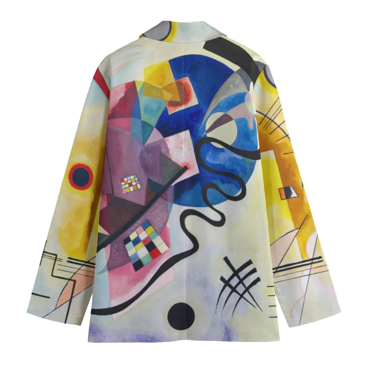 Yellow-Red-Blue Wassily Kandinsky Women’s Blazer