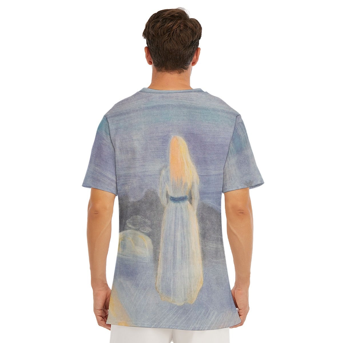 Young Woman on the Beach by Edvard Munch T-Shirt