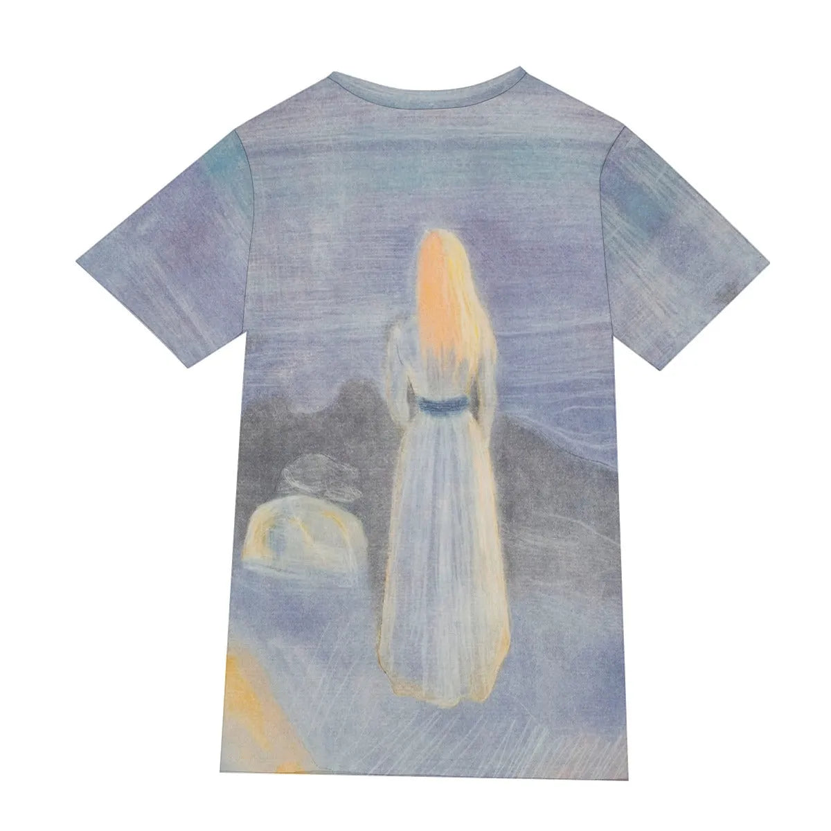 Young Woman on the Beach by Edvard Munch T-Shirt