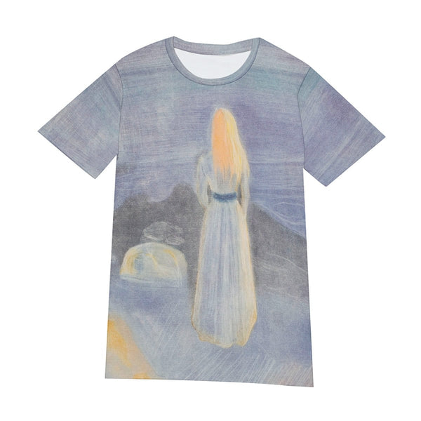 Young Woman on the Beach by Edvard Munch T-Shirt