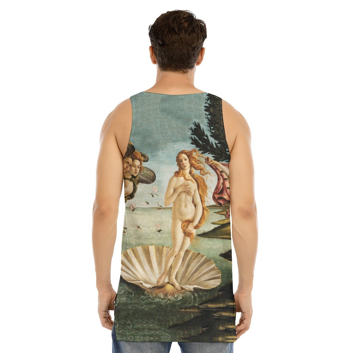 The Birth of Venus Sandro Botticelli Art Tank Top