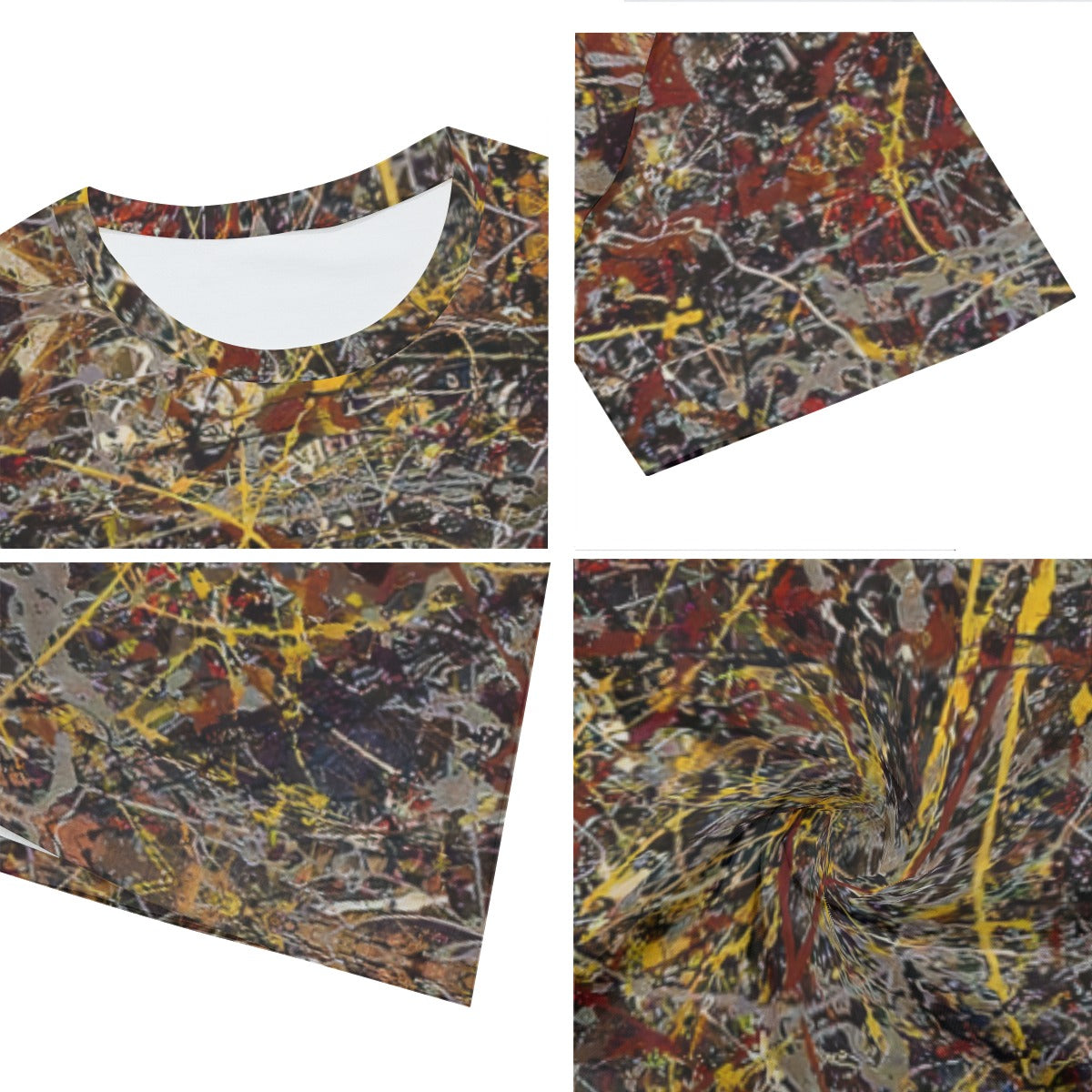 No 5 1948 af Jackson Pollock Kunst T-Shirt