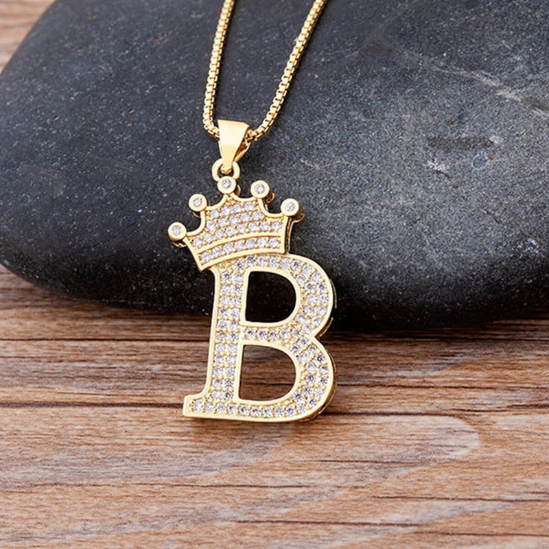 A-Z-Crown-Alphabet-Necklace-B