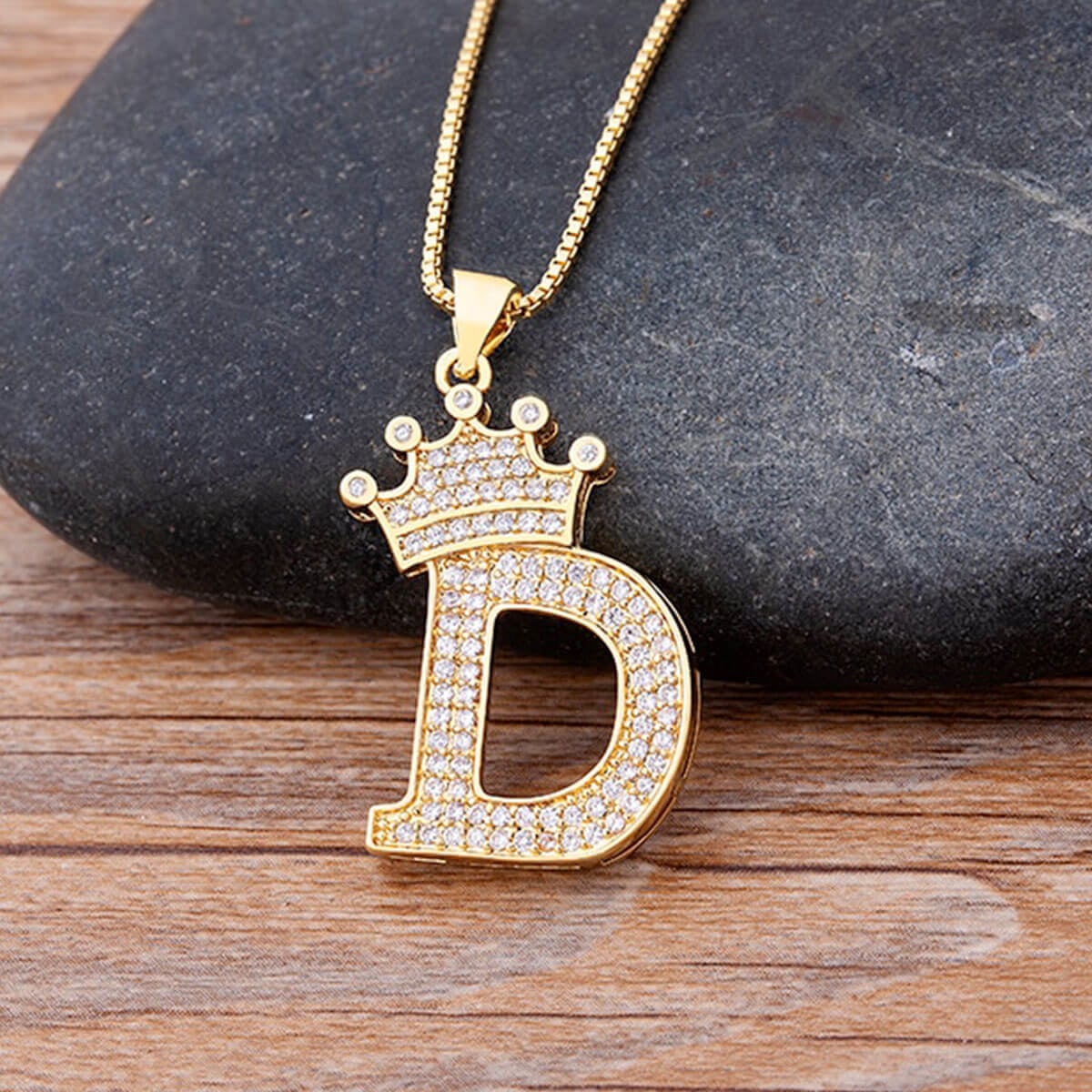 A-Z-Crown-Alphabet-Necklace-D