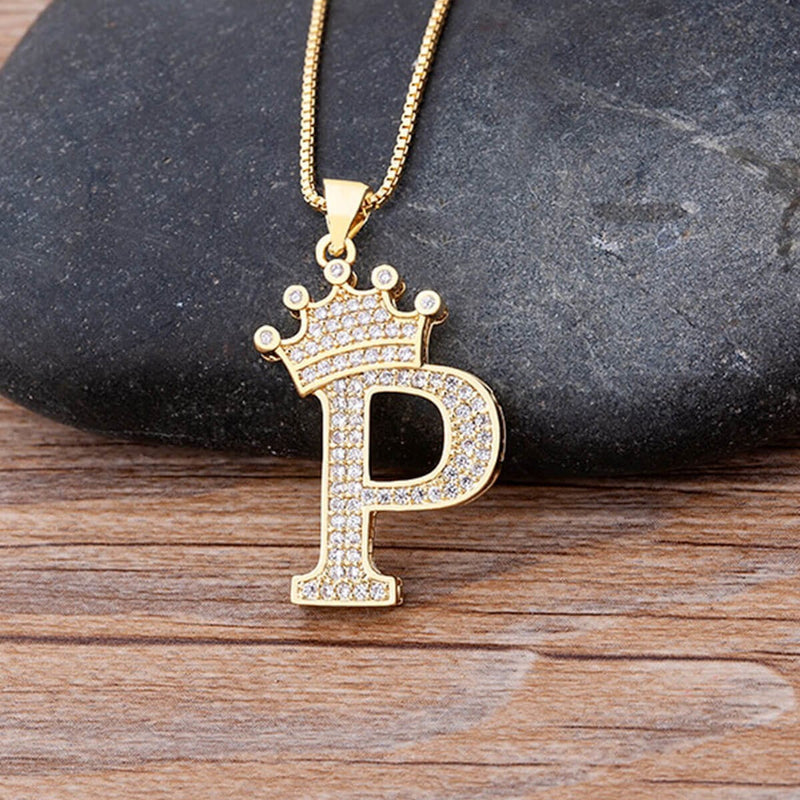A-Z-Crown-Alphabet-Necklace-P