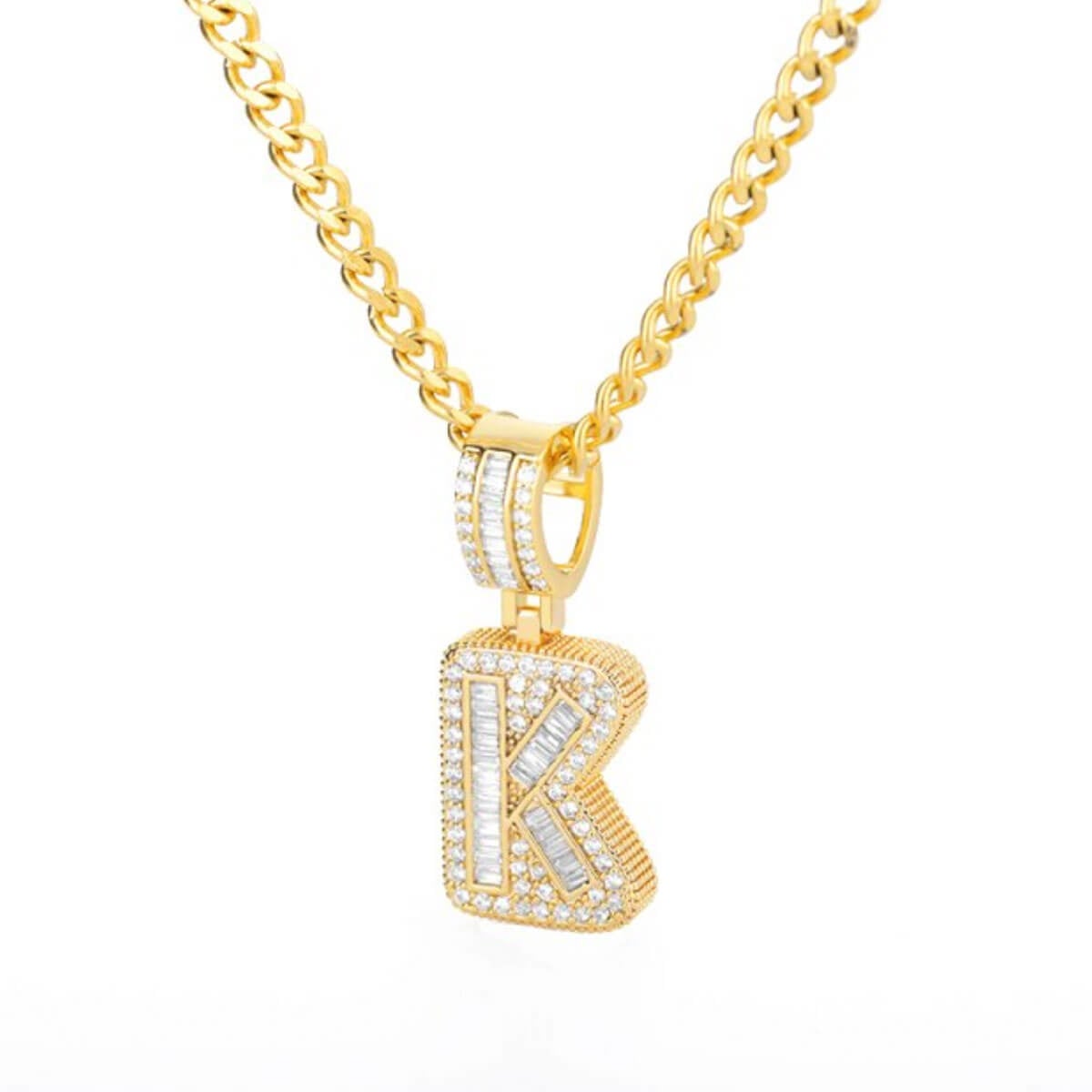 Golden-Alphabet-Necklace-Personlize-Letter-K