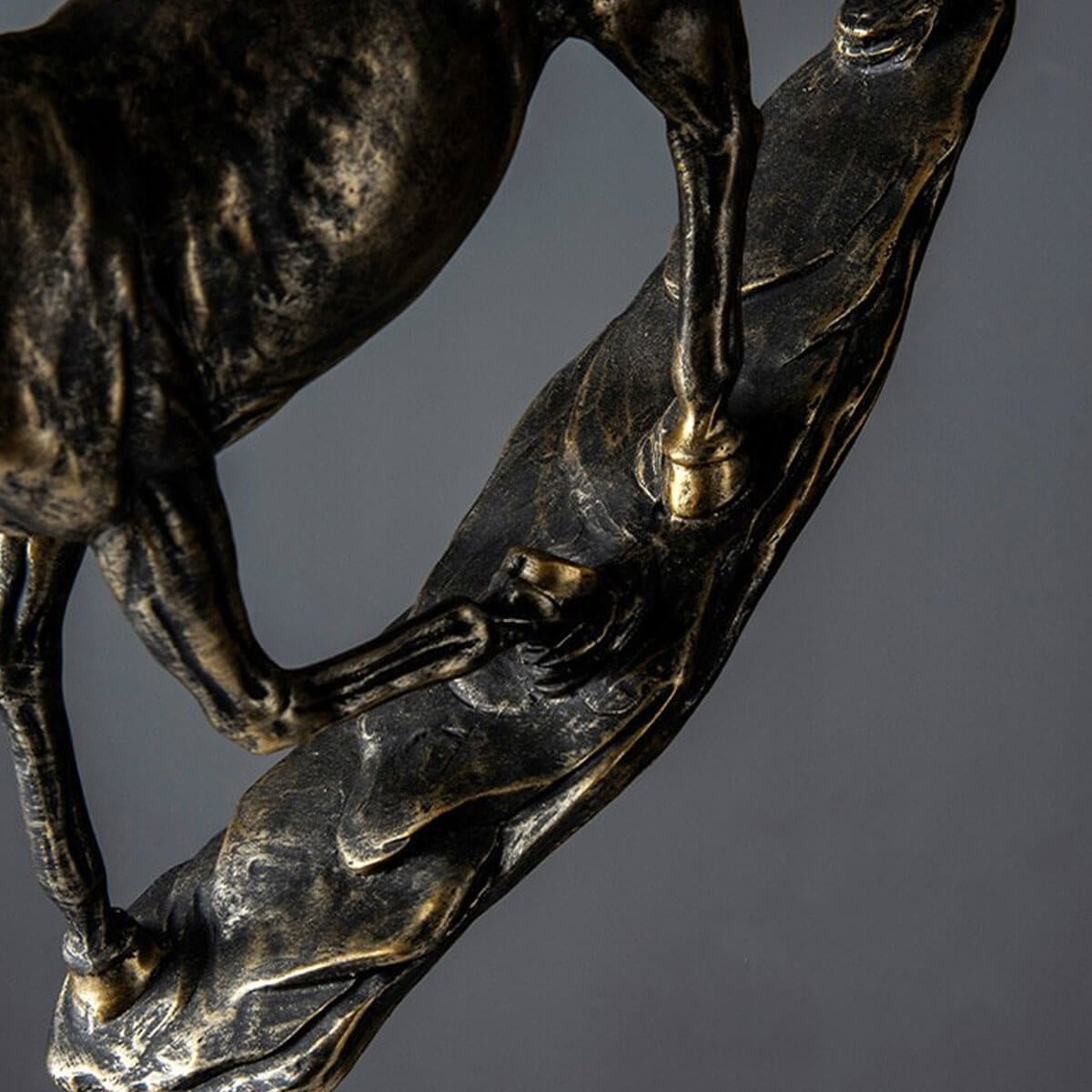 Hestestatue Dyredekorasjonsskulptur