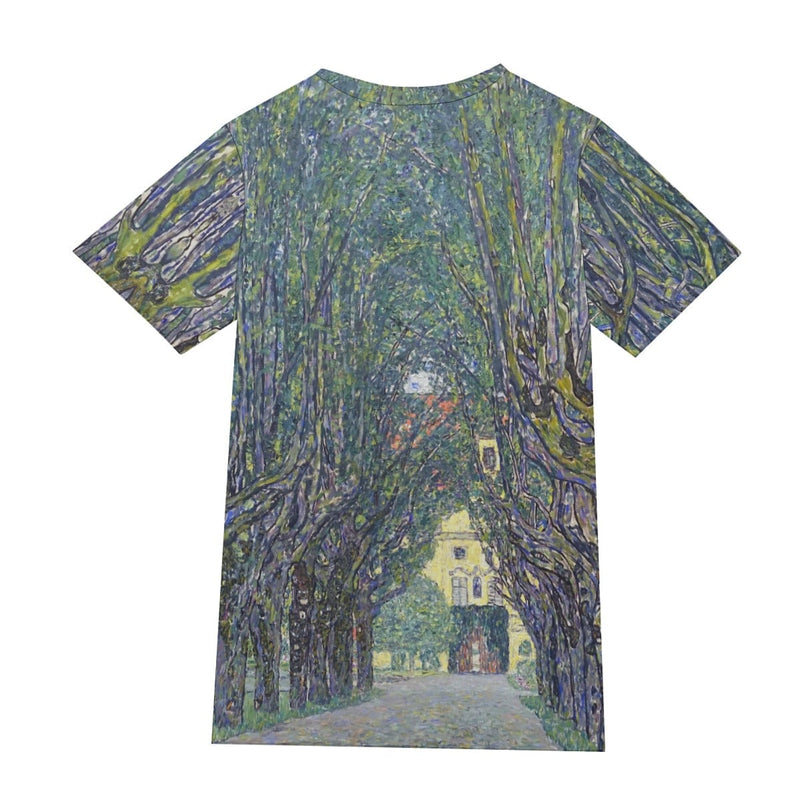 Allee at Schloss Kammer Gustav Klimt T-Shirt