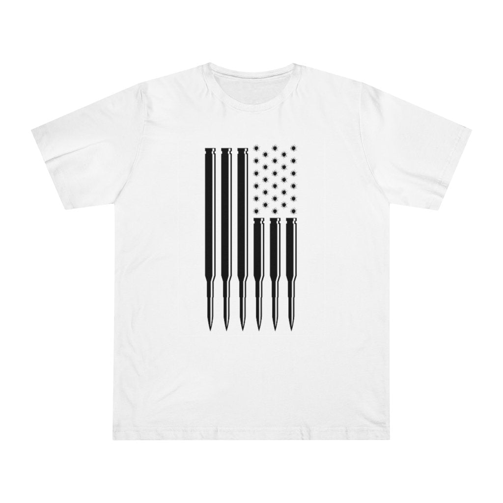 American flag Mobster Bullets Patriotic US T-shirt