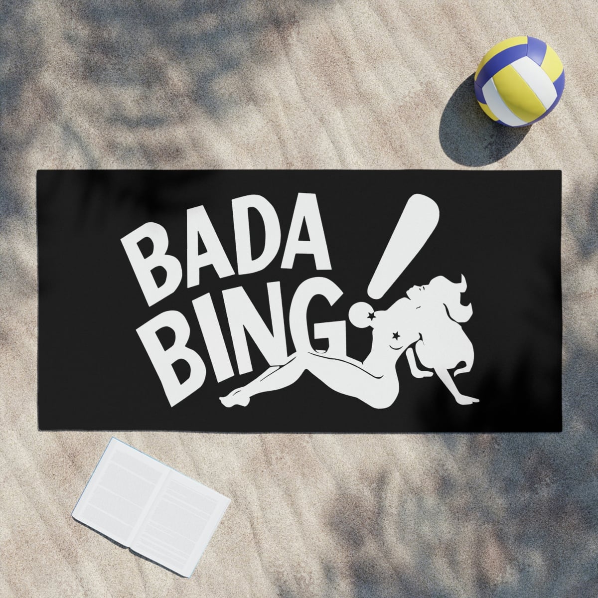 Bada Bing Club New Jersey Beach Towels