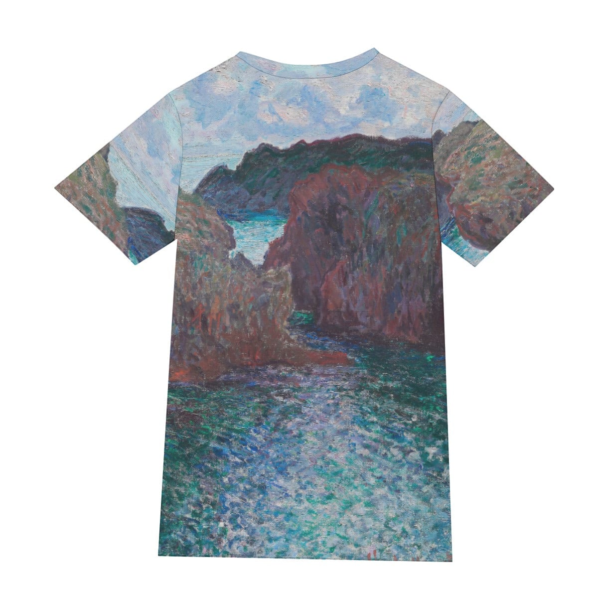 Belle-Ile Rocks at Port-Goulphar by Claude Monet T-Shirt