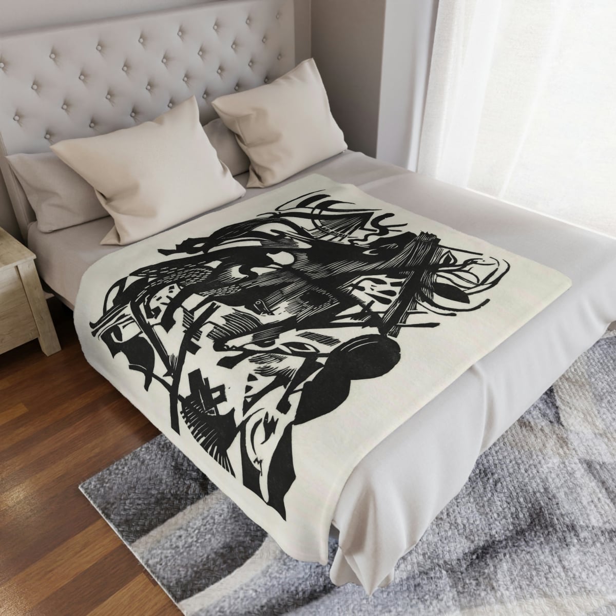 Premium Blanket with Wildlife Artistry