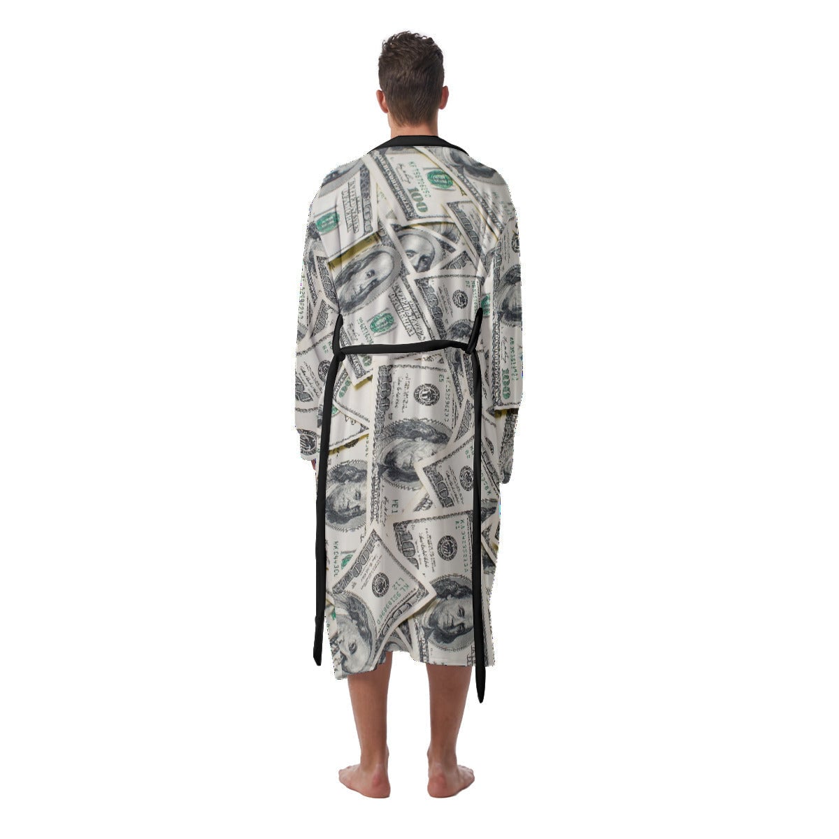 Boss Cash Money Dollars Future Millionaire Heavy Fleece Robe