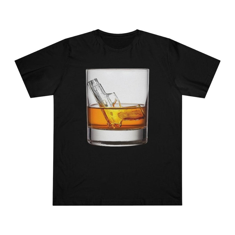 Boss Man Drink Whiskey like Real Gentleman Mobster T-shirt