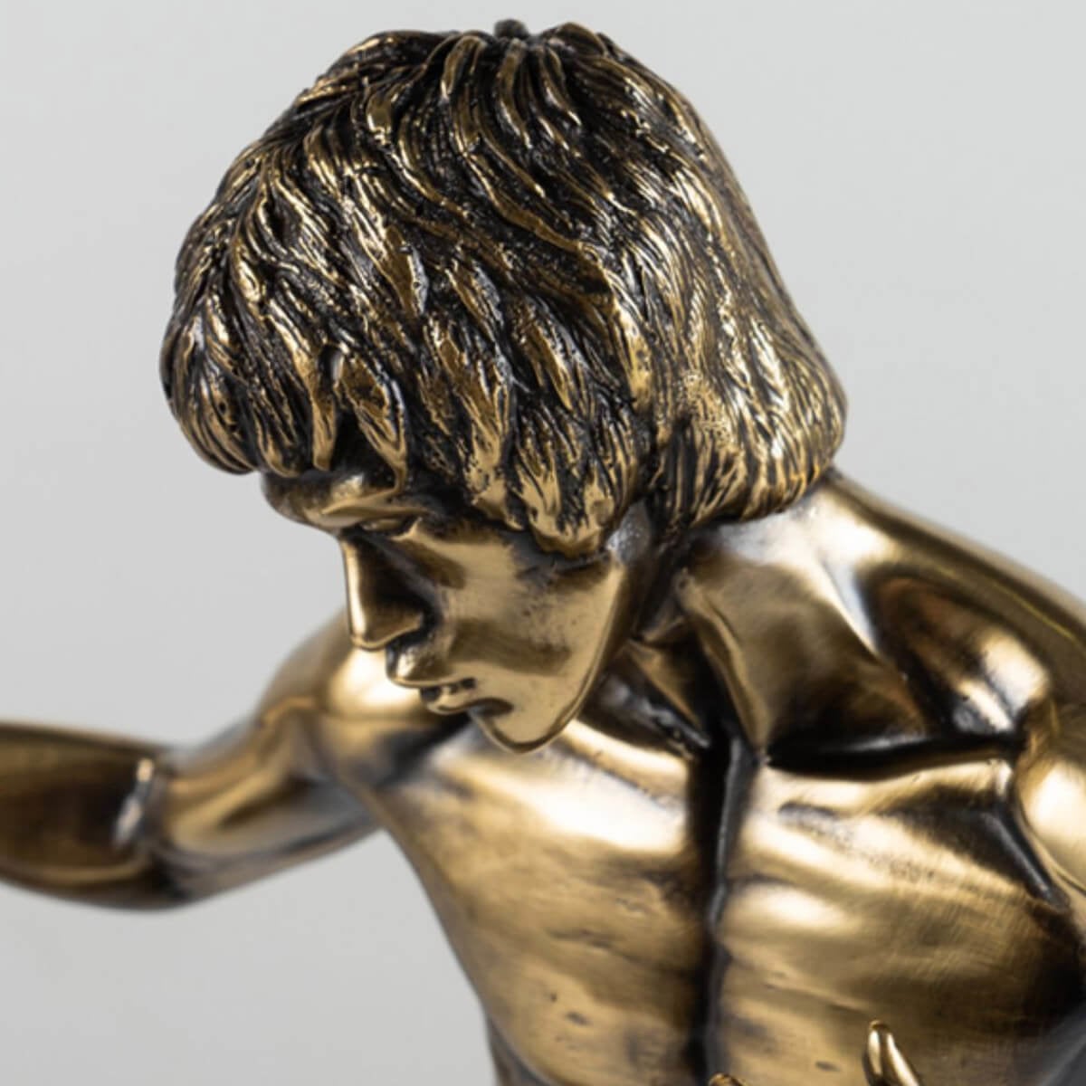Bruce Lee Figure Pure Copper Martial Arts Statue