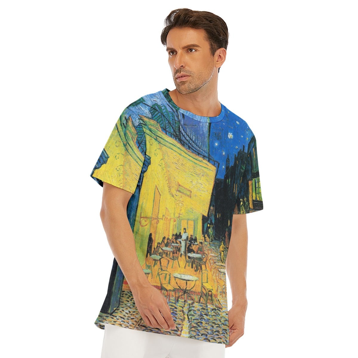 Café Terrace at Night Vincent van Gogh T-Shirt