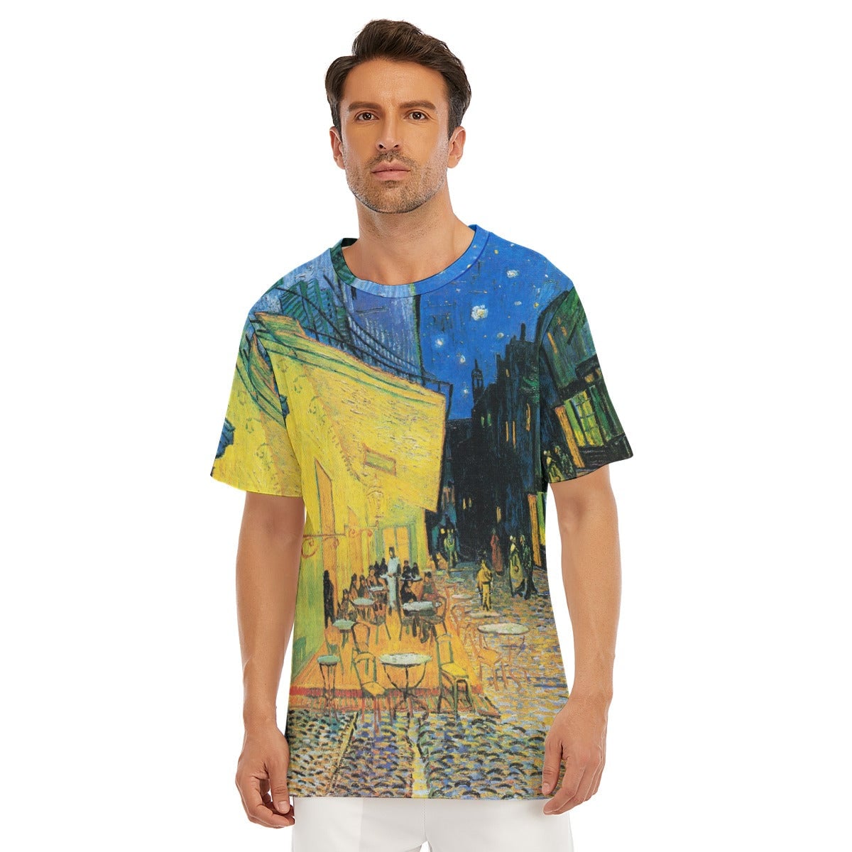 Café Terrace at Night Vincent van Gogh T-Shirt