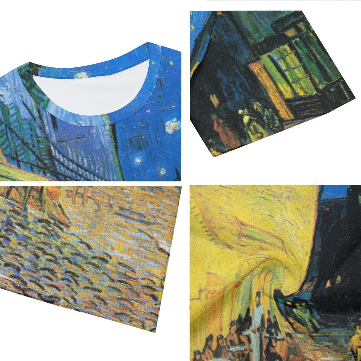 Café Terrace at Night Vincent van Gogh T-Shirt