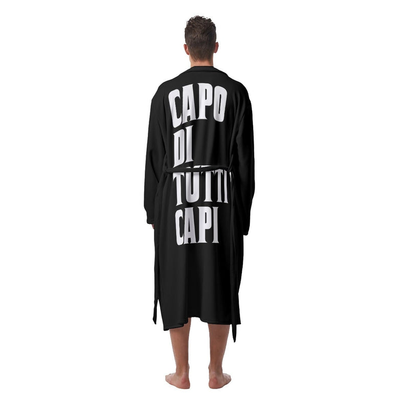 Capo Di Tutti Capi Italian Mobster Heavy Fleece Robe