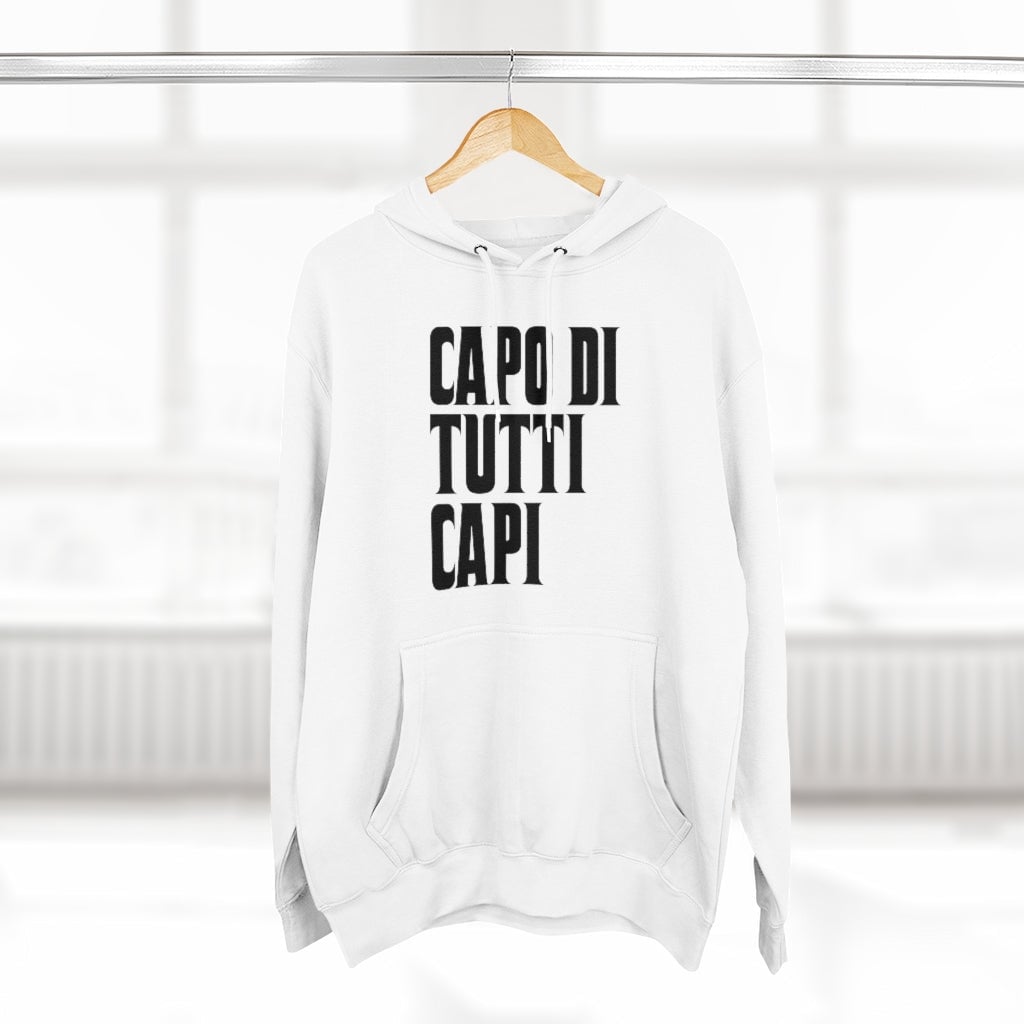 Capo Di Tutti Capi Italian Mobster Pullover Hoodie