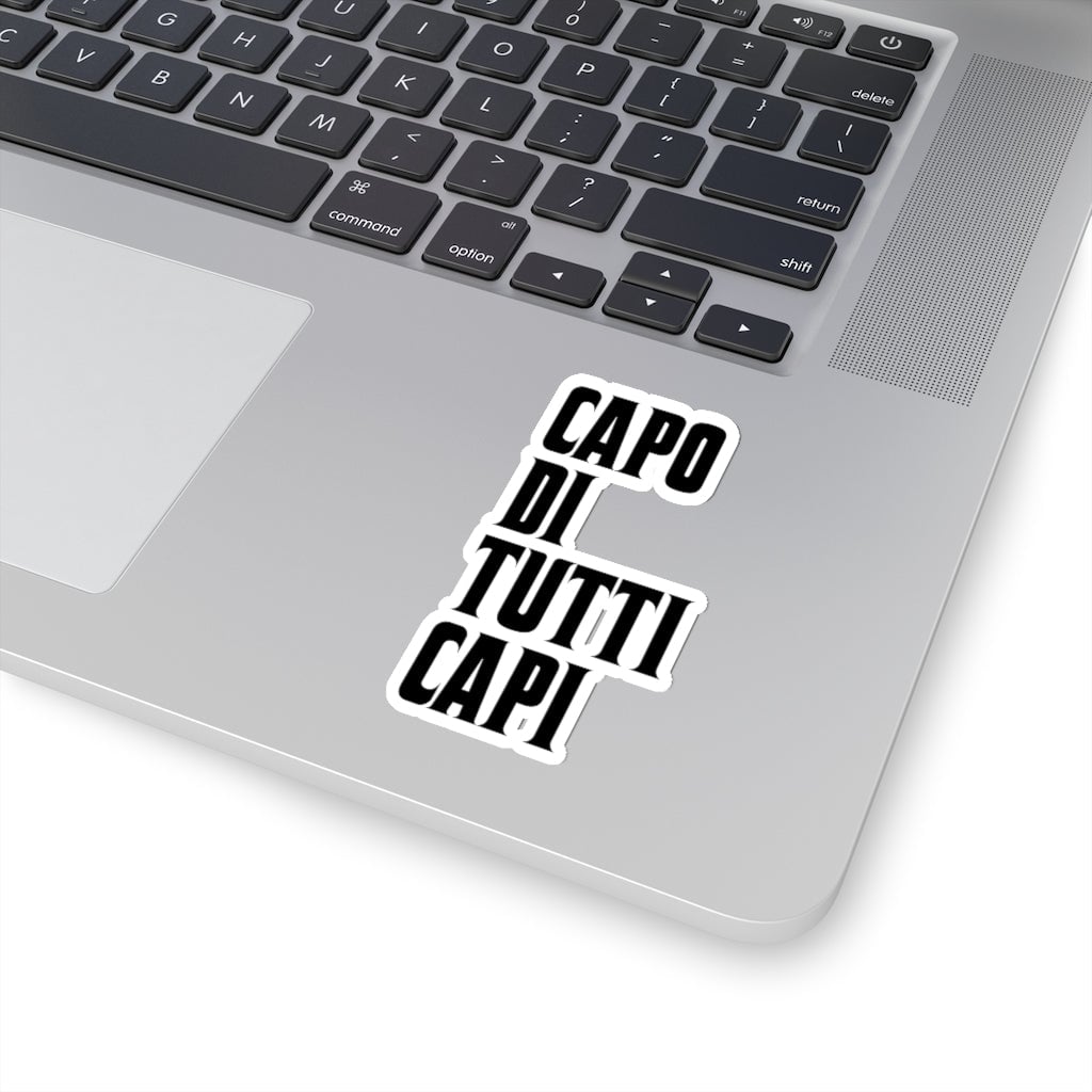 Capo Di Tutti Capi Italian Mobster Stickers