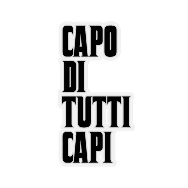 Capo Di Tutti Capi Italian Mobster Stickers