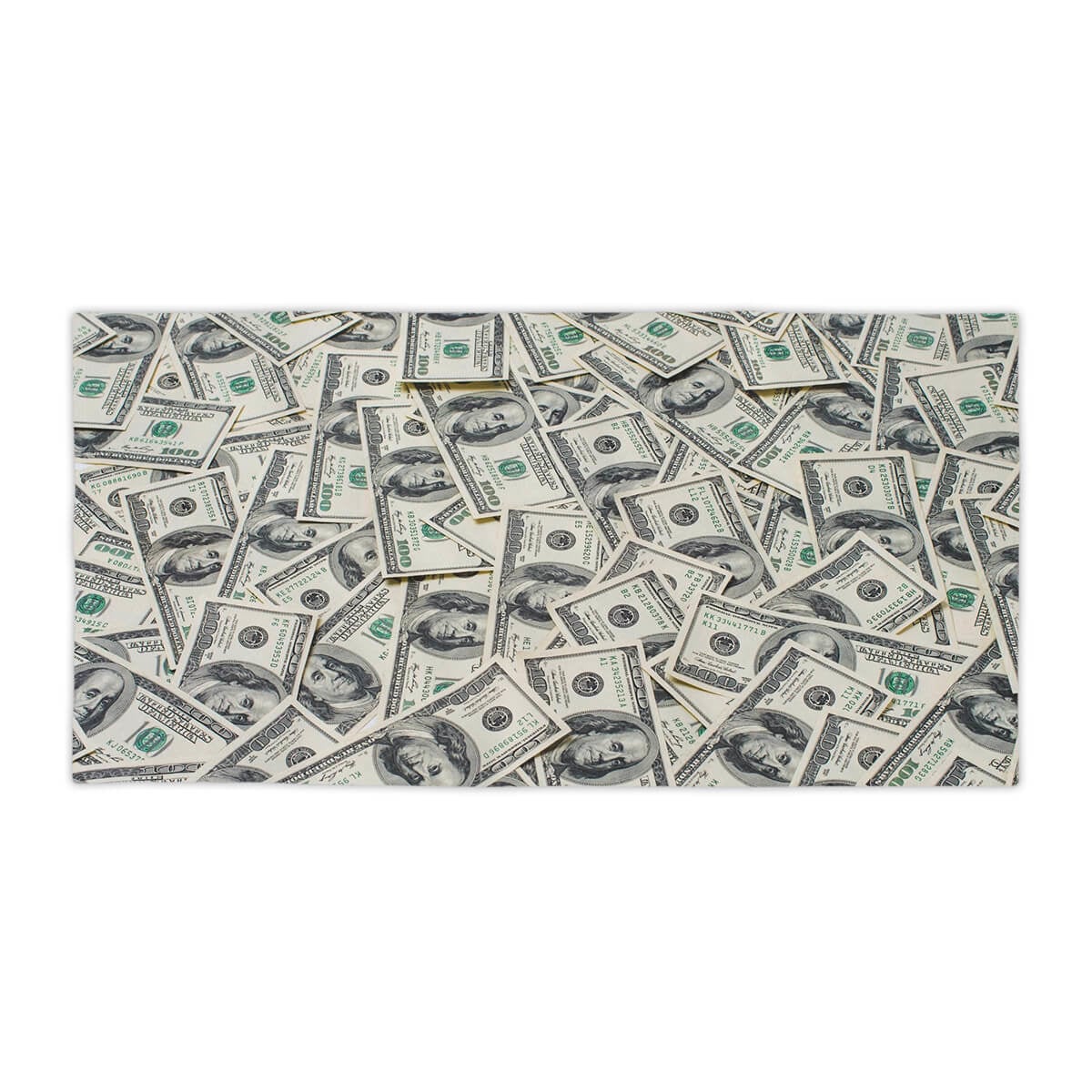 Cash Money Art Dollar Millionaire Beach Towel – The Mob Wife