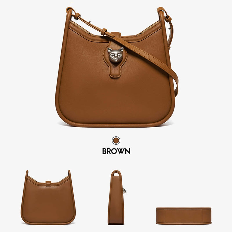 Hermes Brown Leather Vespa PM Crossbody Bag – The Don's Luxury Goods
