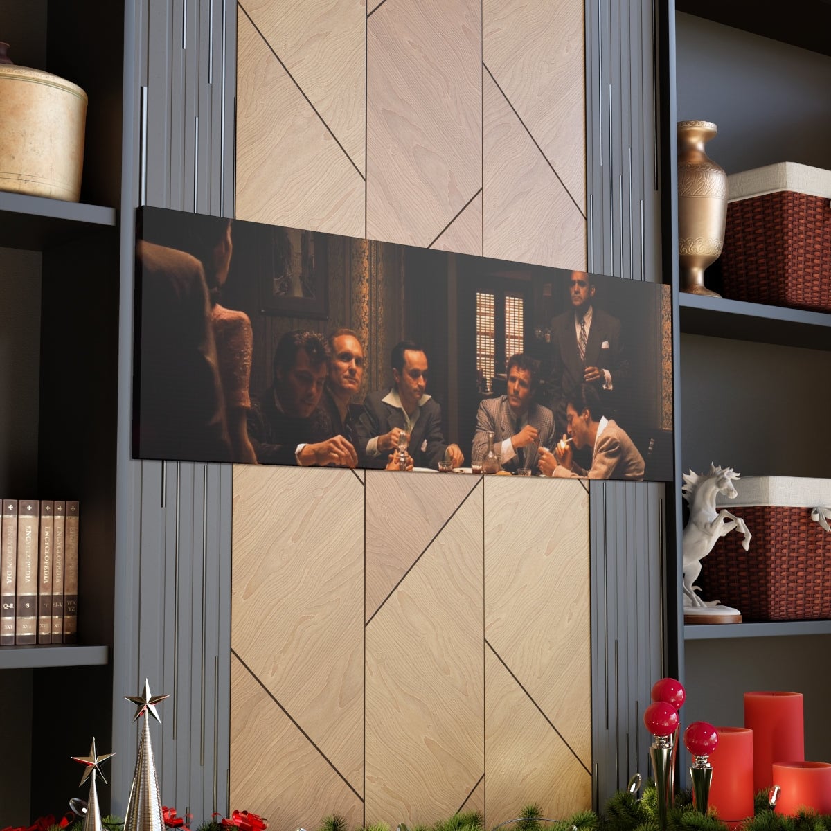 The Best Mobster Movie of All Time Canvas Gallery Wraps