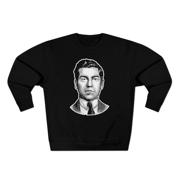 Charles Lucky Luciano Drawing Sweatshirt