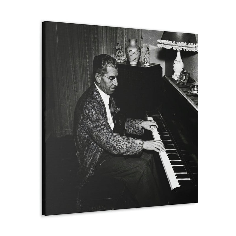 Charles Lucky Luciano Mobster Canvas Gallery Wraps