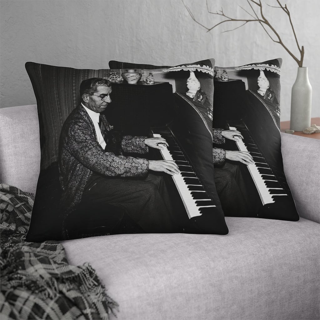 Charles Lucky Luciano Mobster Waterproof Pillows