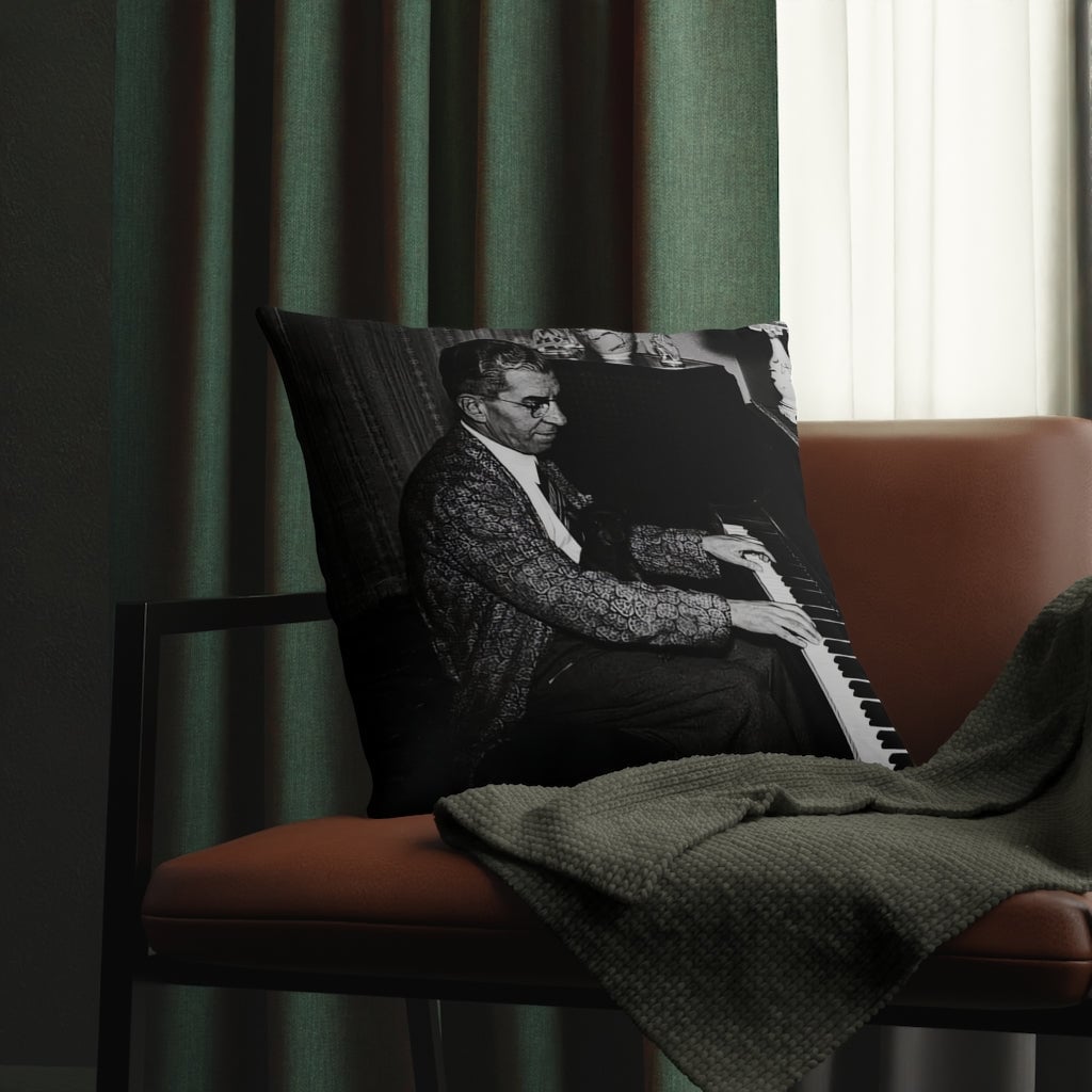 Charles Lucky Luciano Mobster Waterproof Pillows