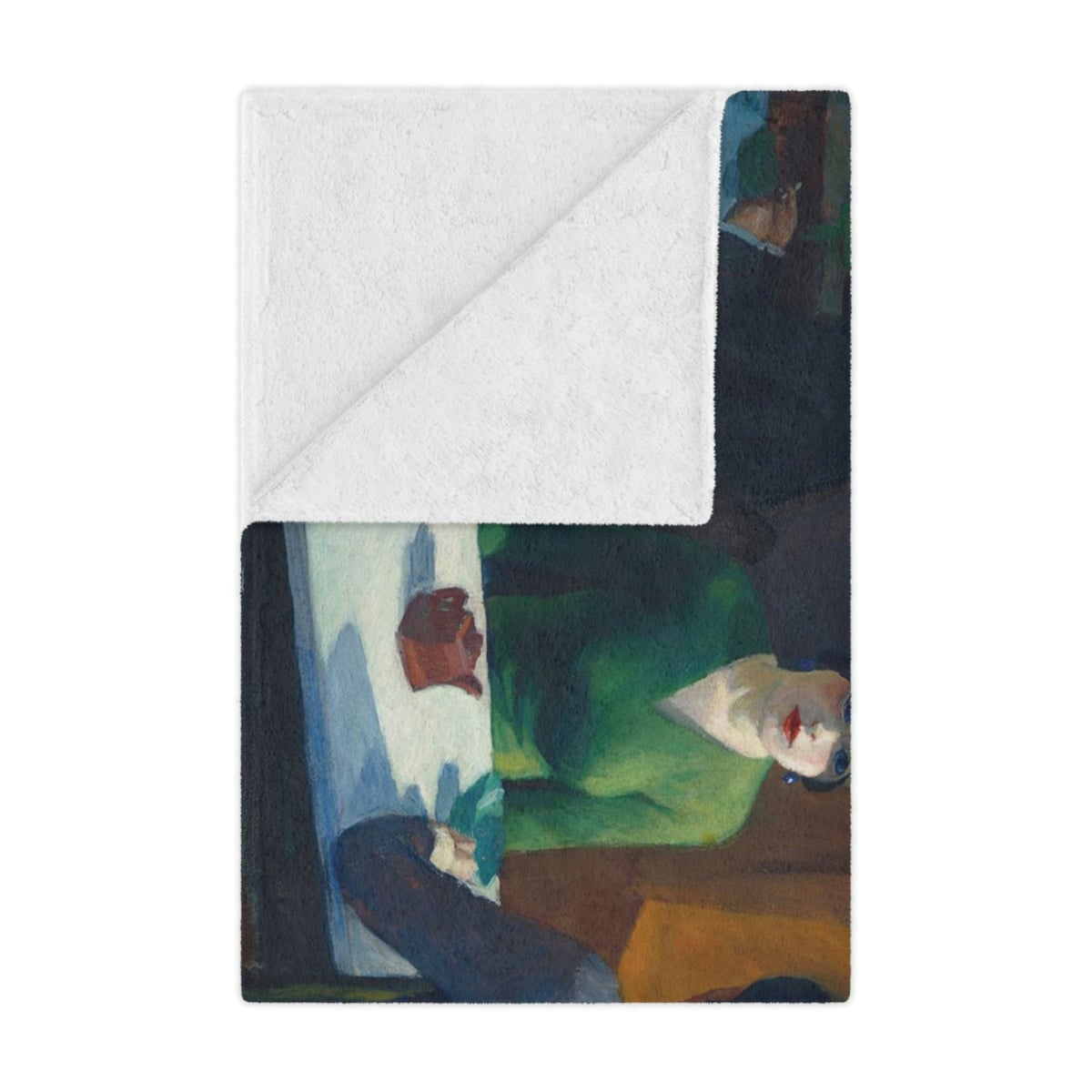 Artistry Meets Comfort: Chop Suey by Edward Hopper Blanket